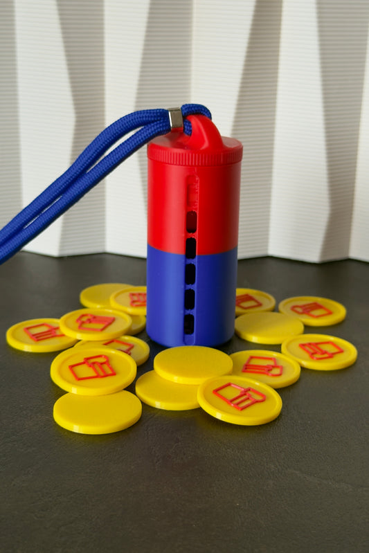 “Alaaf Venlo” Muntenkoker met Luxe Koord