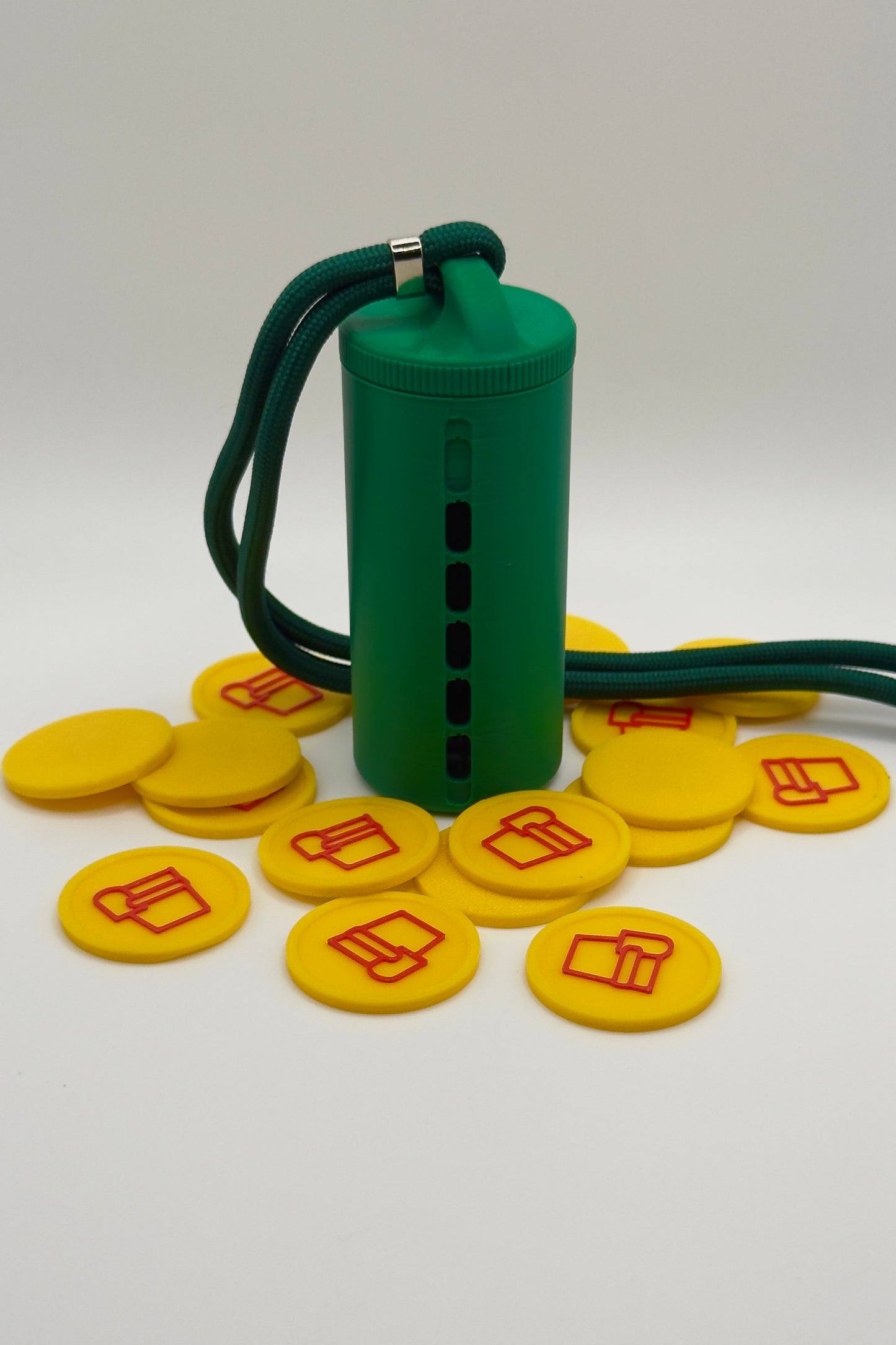 “Mean Green” Muntenkoker met Luxe Koord