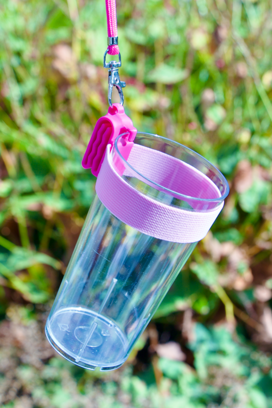 "Pinky Promise" Clip A Cup met Luxe Koord