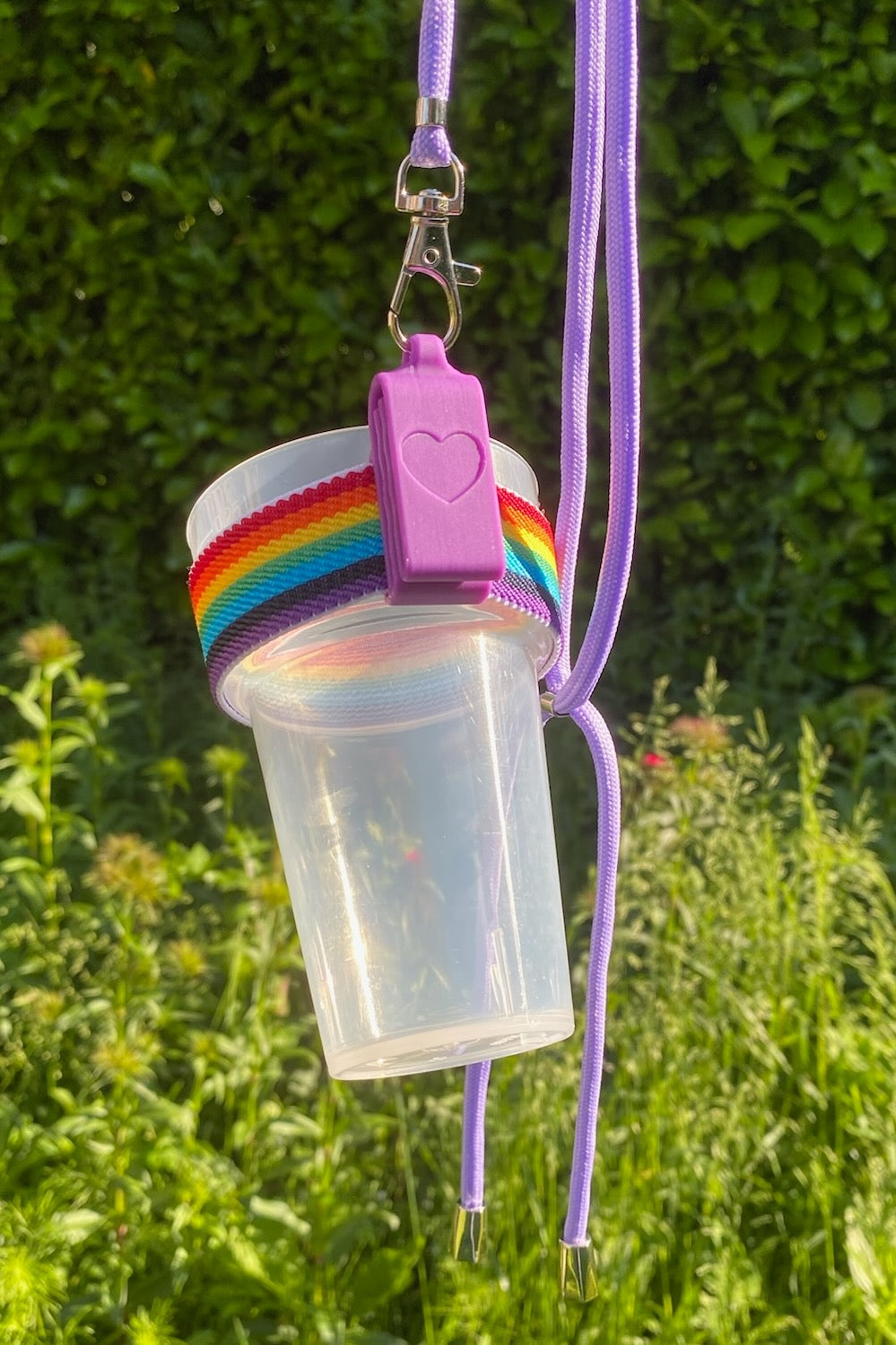 "Pride" Clip A Cup met Luxe Koord