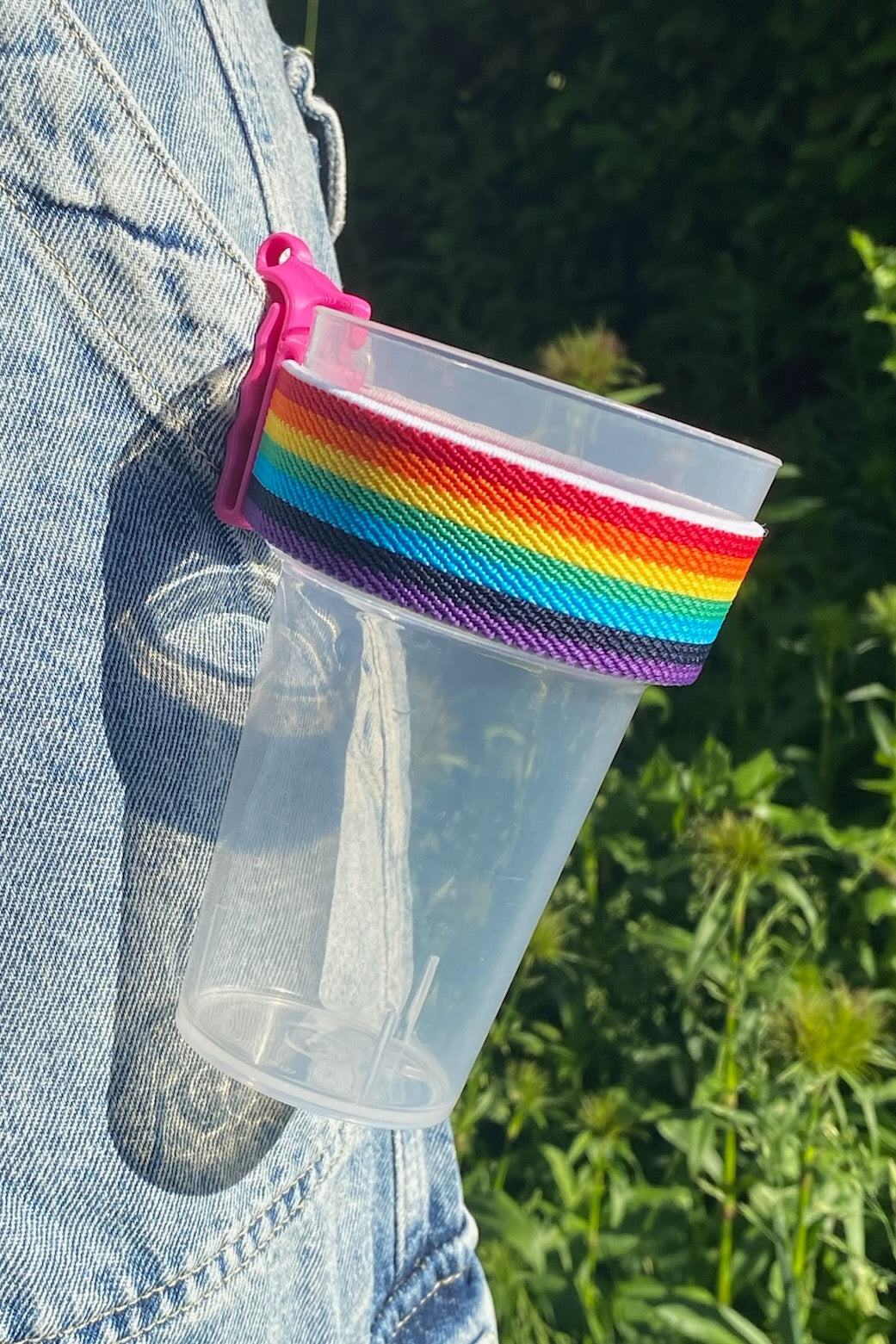 "Pride" Clip A Cup met Luxe Koord