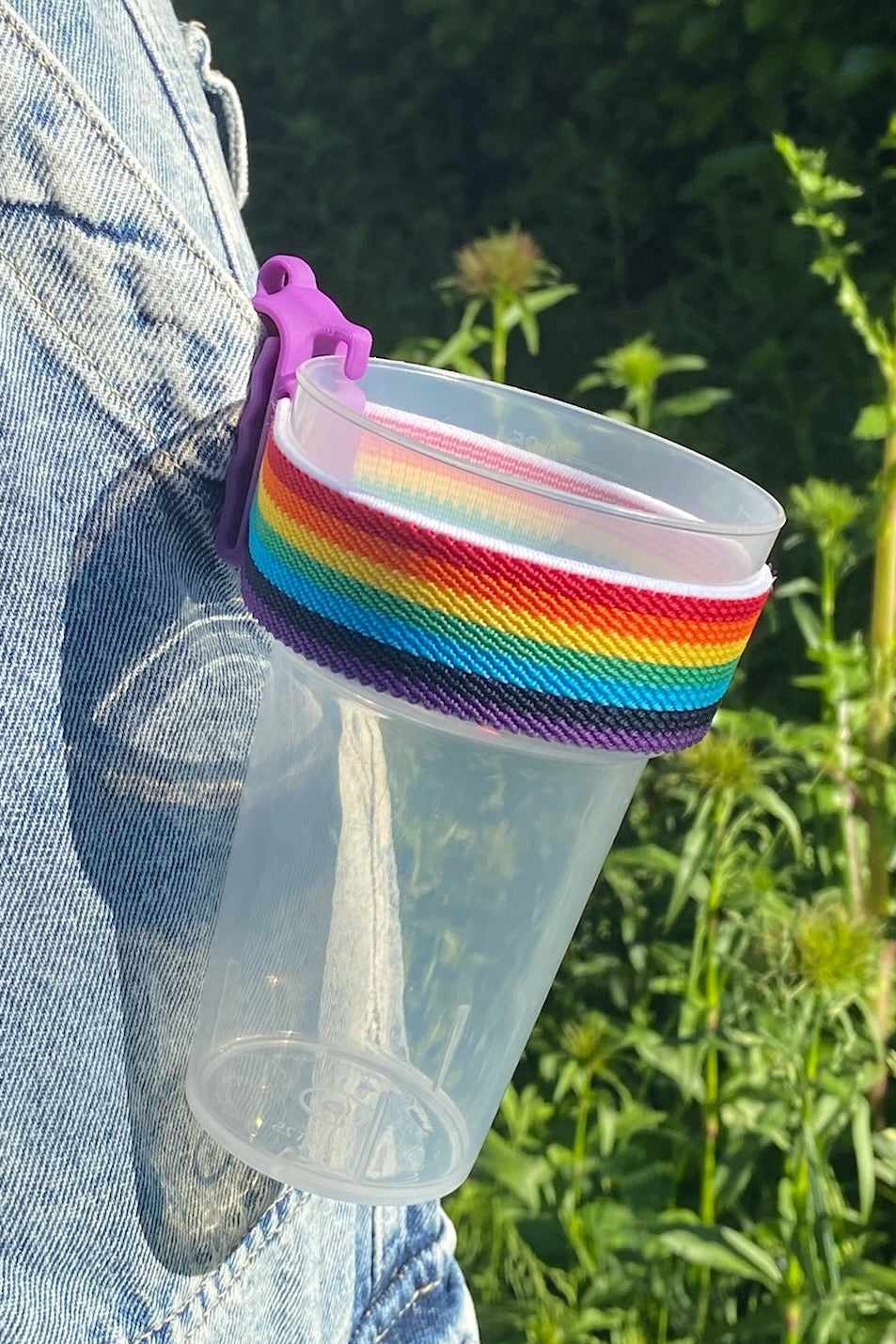 "Pride" Clip A Cup met Luxe Koord