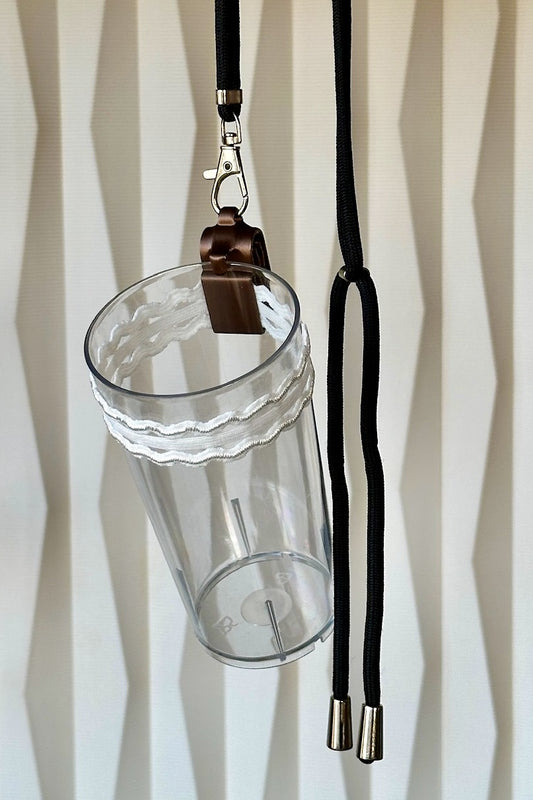 "Ooh La La" Clip A Cup met Luxe Koord