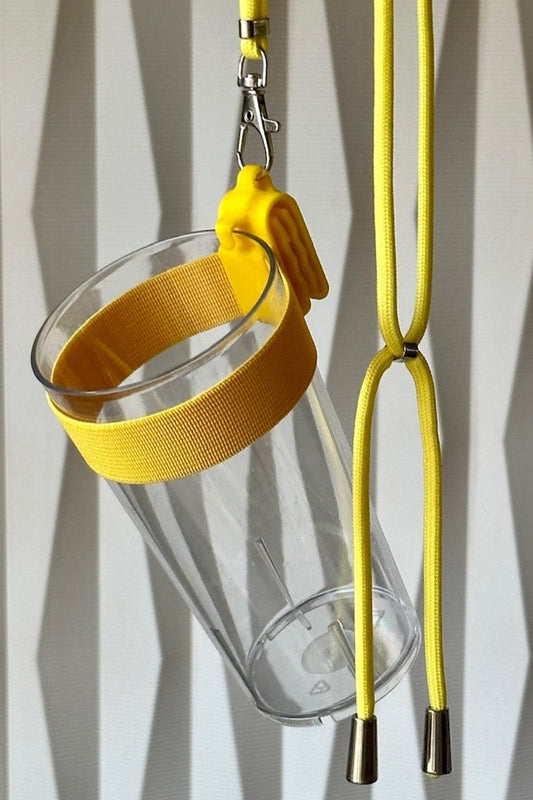 "Honey" Clip A Cup met Luxe Koord