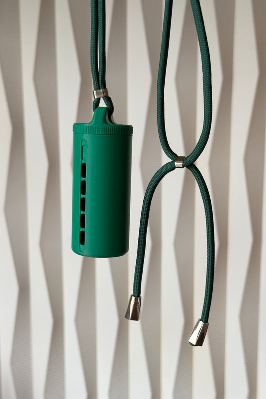 “Mean Green” Muntenkoker met Luxe Koord