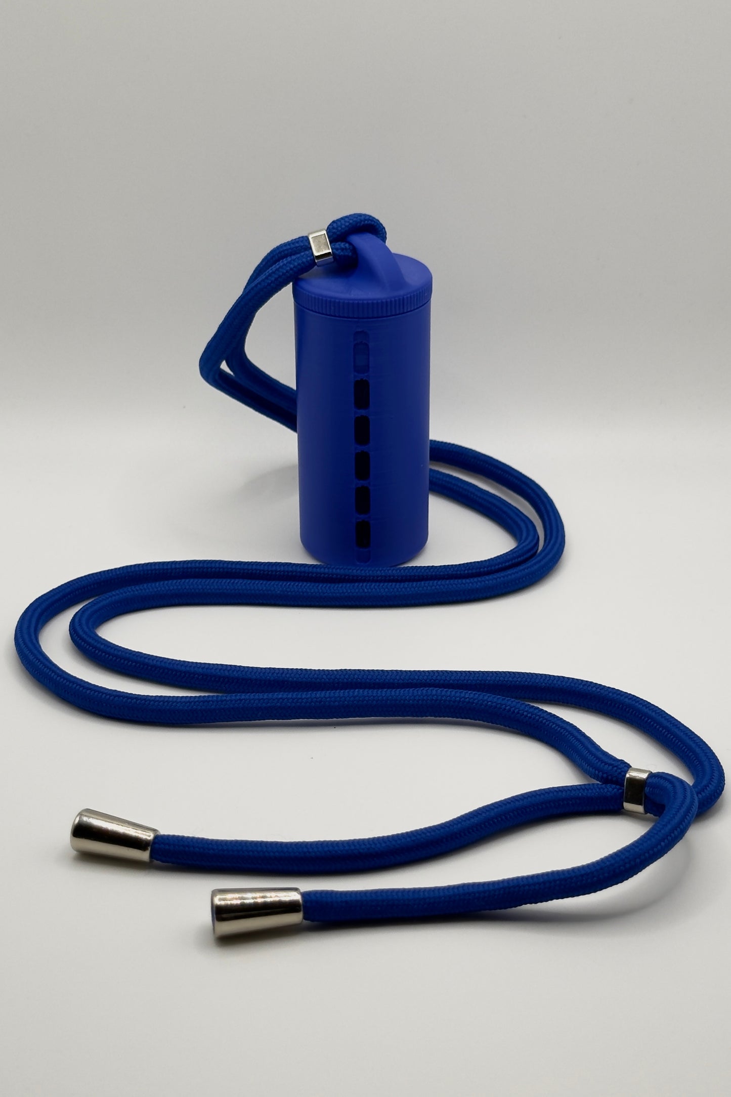“Bold Blue” Muntenkoker met Luxe Koord