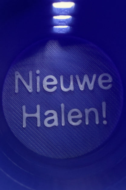 “Bold Blue” Muntenkoker met Luxe Koord