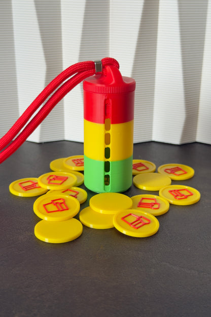 “Alaaf Limburg” Muntenkoker met Luxe Koord