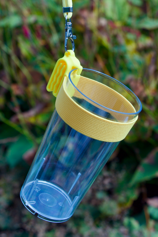 "Honey" Clip A Cup met Luxe Koord