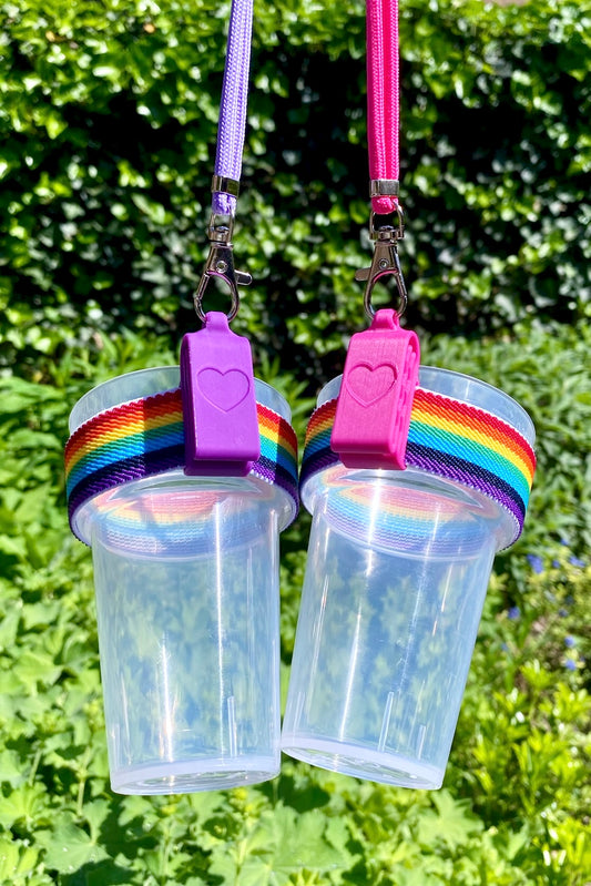 "Pride" Clip A Cup met Luxe Koord
