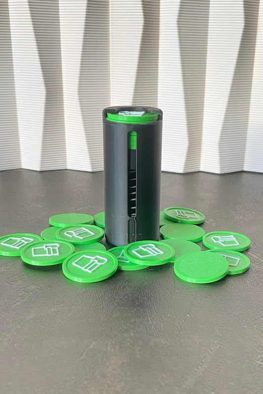 “Night” Muntenkoker met Springveer 