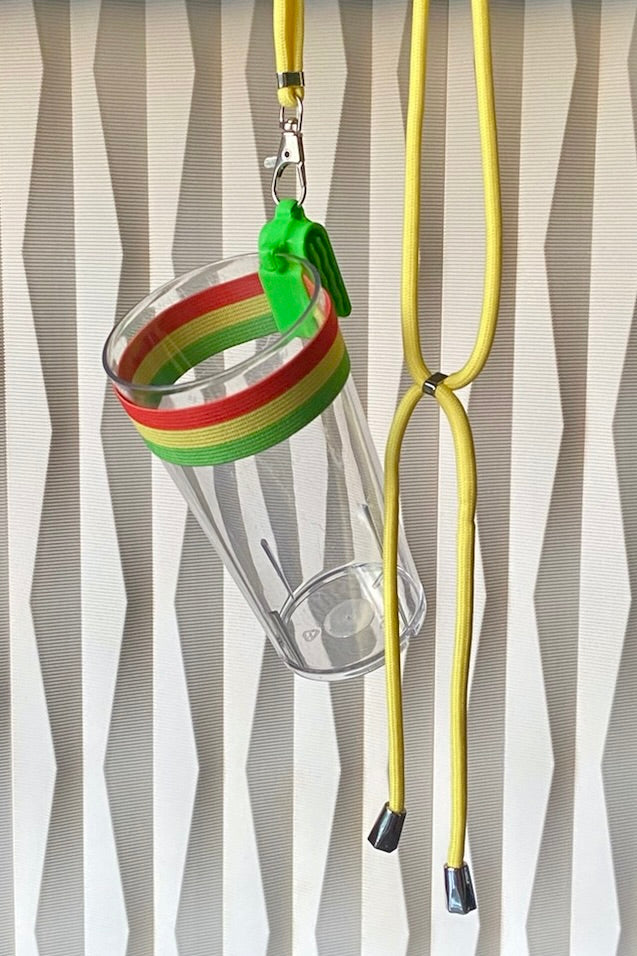 "Alaaf Limburg" (Ontwerp 2) Clip A Cup met Luxe Koord